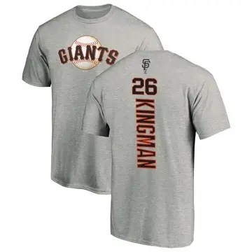 Men's Dave Kingman San Francisco Giants Backer T-Shirt - Ash