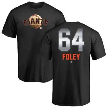 Men's Jason Foley San Francisco Giants Midnight Mascot T-Shirt - Black