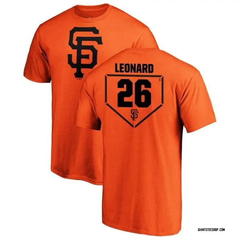 Men's Jeffrey Leonard San Francisco Giants RBI T-Shirt - Orange
