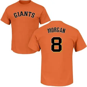Men's Joe Morgan San Francisco Giants Roster Name & Number T-Shirt - Orange