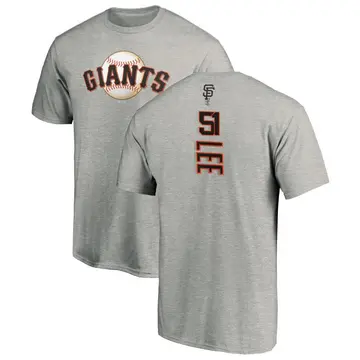 Men's Jung Hoo Lee San Francisco Giants Backer T-Shirt - Ash