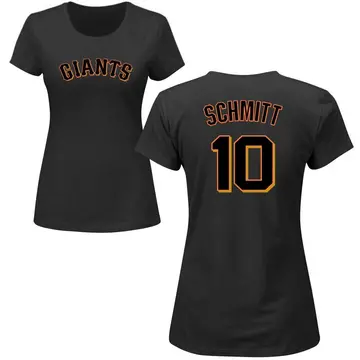 Women's Casey Schmitt San Francisco Giants Roster Name & Number T-Shirt - Black