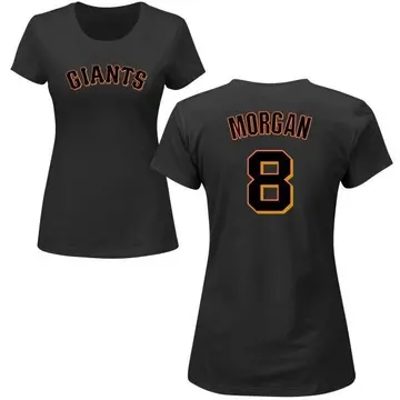 Women's Joe Morgan San Francisco Giants Roster Name & Number T-Shirt - Black