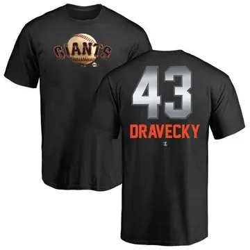 Youth Dave Dravecky San Francisco Giants Midnight Mascot T-Shirt - Black