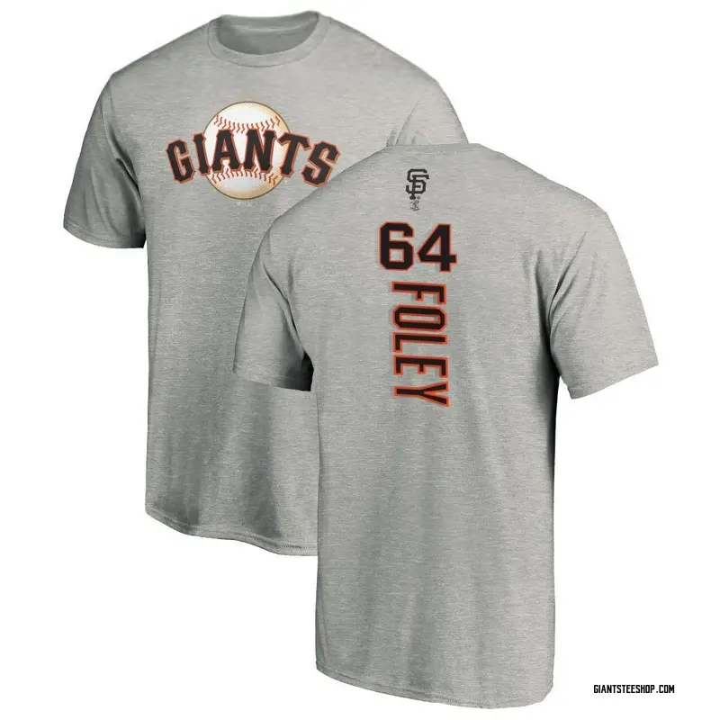 Youth Jason Foley San Francisco Giants Backer T-Shirt - Ash