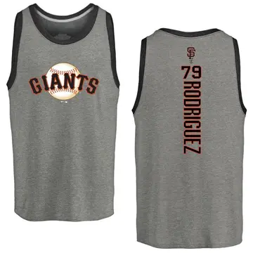 Youth Jesus Rodriguez San Francisco Giants Backer Tri-Blend Tank - Heathered Gray