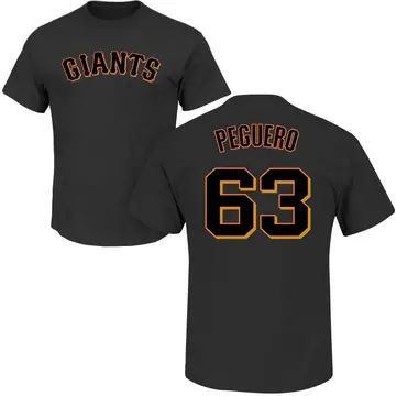 Youth Joel Peguero San Francisco Giants Roster Name & Number T-Shirt - Black