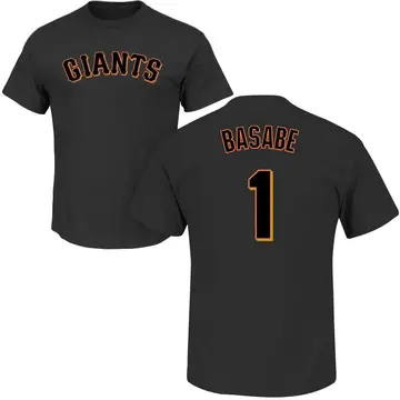 Youth Osleivis Basabe San Francisco Giants Roster Name & Number T-Shirt - Black