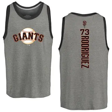 Youth Randy Rodriguez San Francisco Giants Backer Tri-Blend Tank - Heathered Gray