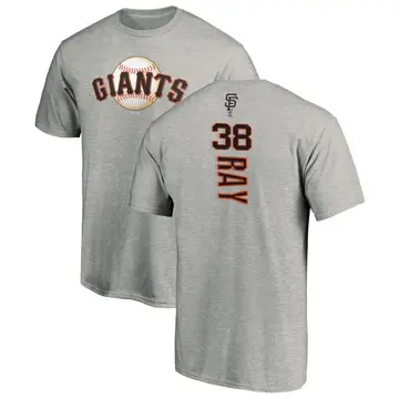Youth Robbie Ray San Francisco Giants Backer T-Shirt - Ash