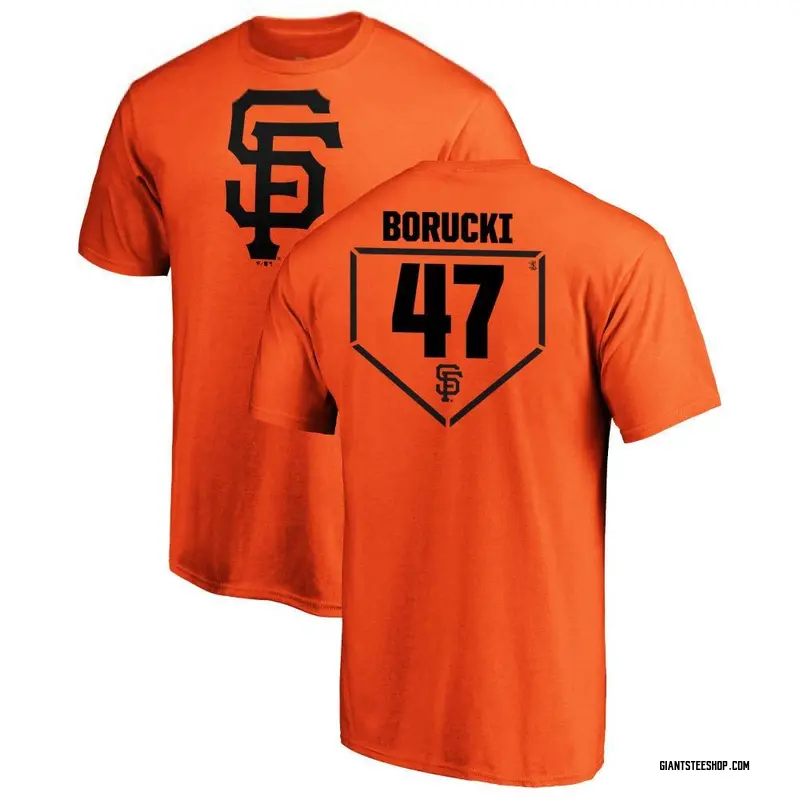 Youth Ryan Borucki San Francisco Giants RBI T-Shirt - Orange