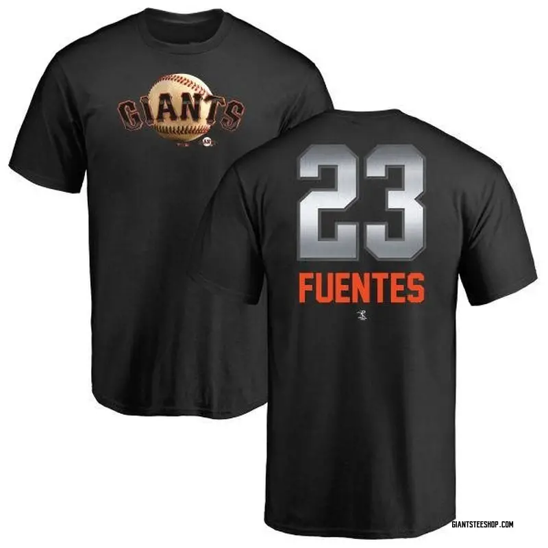 Youth Tito Fuentes San Francisco Giants Midnight Mascot T-Shirt - Black