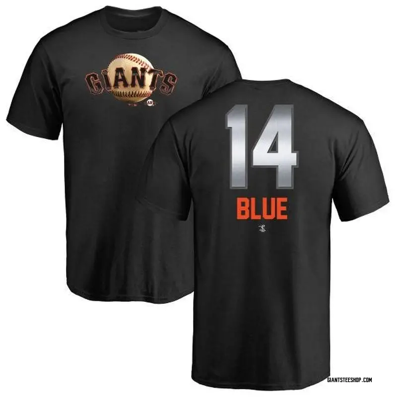 Youth Vida Blue San Francisco Giants Midnight Mascot T-Shirt - Black