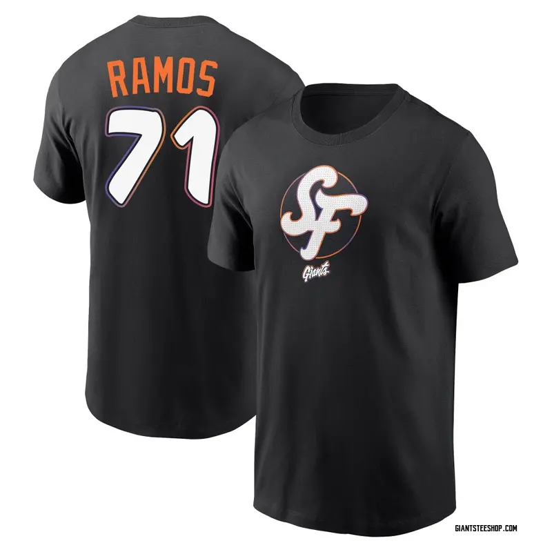 Youth Wilkin Ramos San Francisco Giants Black 2025 City Connect Name & Number T-Shirt