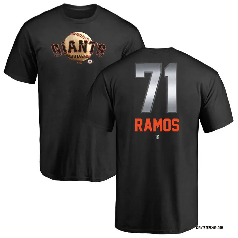 Youth Wilkin Ramos San Francisco Giants Midnight Mascot T-Shirt - Black