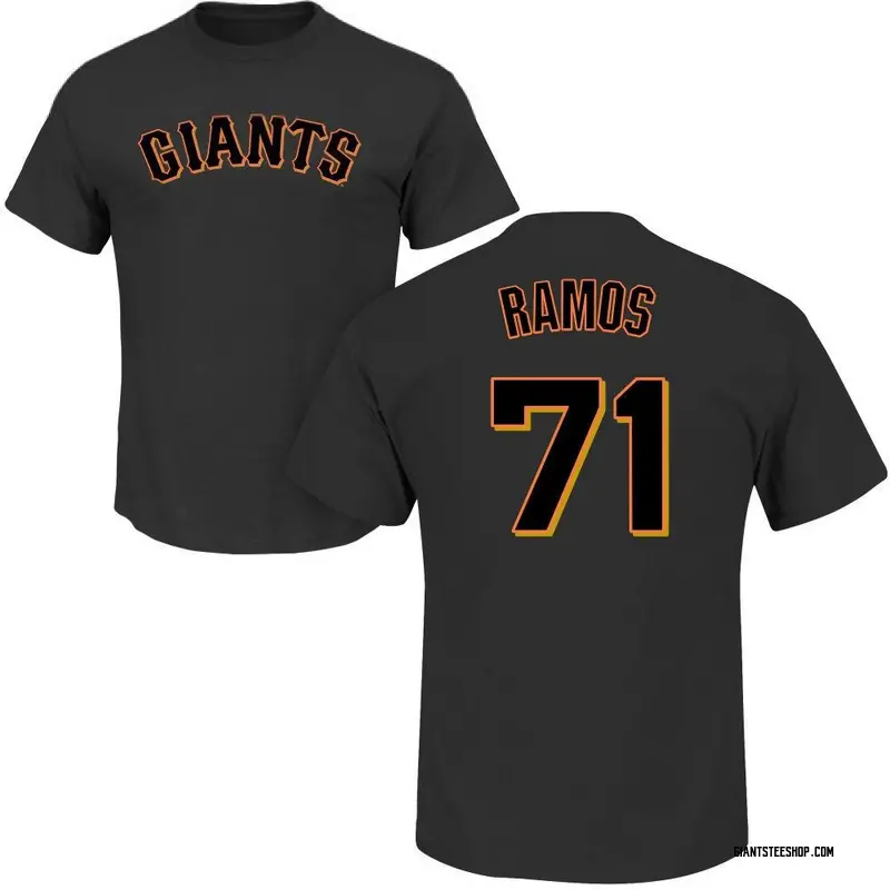 Youth Wilkin Ramos San Francisco Giants Roster Name & Number T-Shirt - Black